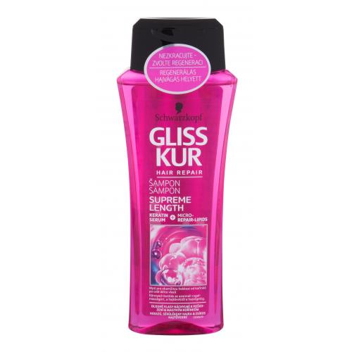 Schwarzkopf Gliss Supreme Length 250 ml šampón pre ženy na všetky typy vlasov