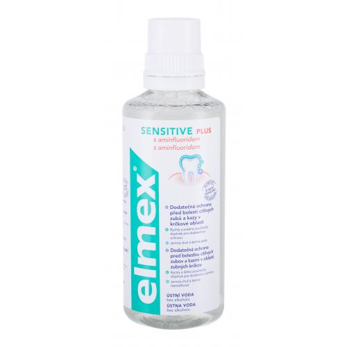 Elmex Sensitive 400 ml ústna voda unisex poškodená krabička