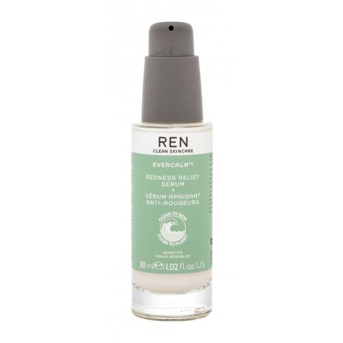 REN Clean Skincare Evercalm Anti-Redness 30 ml pleťové sérum na veľmi suchú pleť; na rozjasnenie pleti; na dehydratovanu pleť