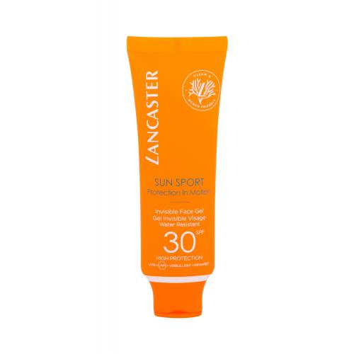 Lancaster Sun Sport Invisible Face Gel SPF30 50 ml opaľovací prípravok na tvár unisex