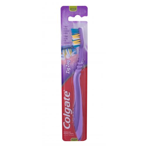 Colgate ZigZag Medium 1 ks zubná kefka unisex