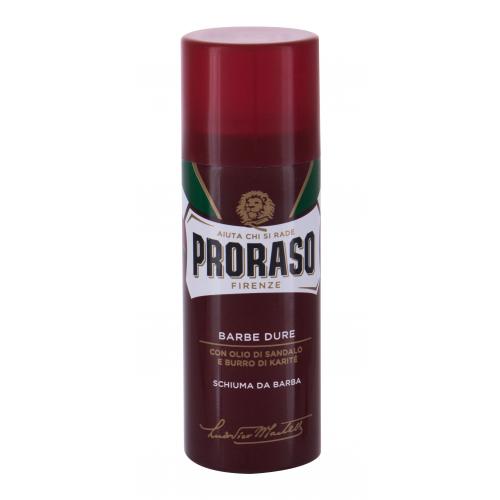 Proraso Red Shaving Foam pena na holenie na tvrdé fúzy 50 ml