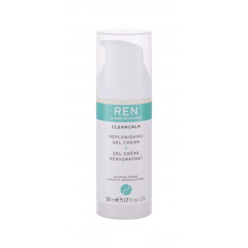 REN Clean Skincare Clearcalm 3 Replenishing 50 ml denný pleťový krém na veľmi suchú pleť; na pigmentové škvrny; na dehydratovanu pleť