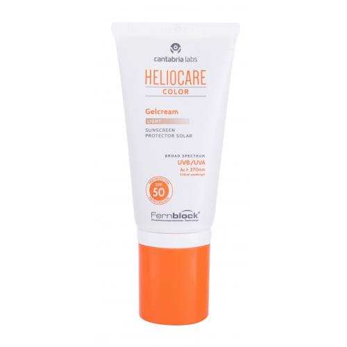 Heliocare Color Gelcream tónovaný gélový krém SPF 50 odtieň Light 50 ml
