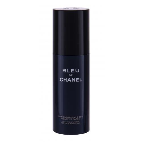 Chanel Bleu de Chanel 50 ml hydratačný krém na tvár a fúzy pre mužov