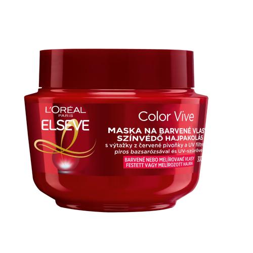 L'Oréal Paris Elseve Color-Vive Mask 300 ml maska na vlasy pre ženy na farbené vlasy