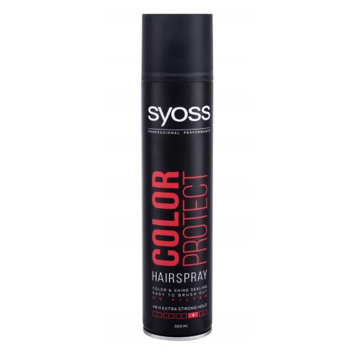Syoss Color Protect 300 ml extra silný lak na vlasy s ochranou farby pre ženy