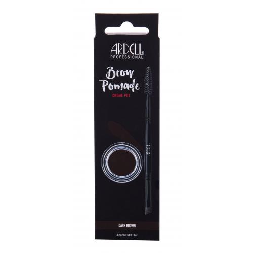Ardell Brows pomáda na obočie so štetčekom odtieň Dark Brown 3.2 g