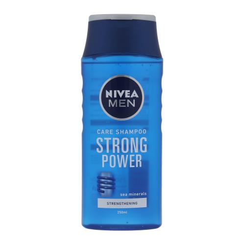 Nivea Men Strong Power 250 ml šampón pre mužov na všetky typy vlasov
