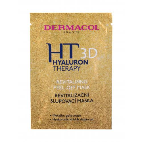Dermacol Hyaluron Therapy 3D revitalizačná zlupovacia pleťová maska s kyselinou hyalurónovou 15 ml