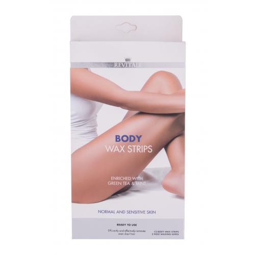 Revitale Wax Strips Body 12 ks depilačný prípravok pre ženy