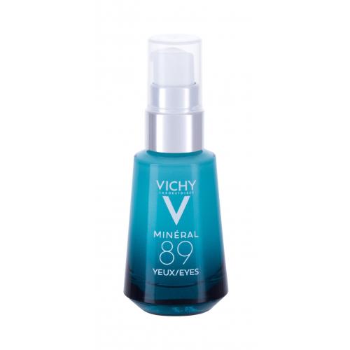 Vichy Minéral 89 Eyes 15 ml očný gél na veľmi suchú pleť; proti vráskam; spevnenie a lifting pleti; na opuchy a kury pod očami; na dehydratovanu pleť