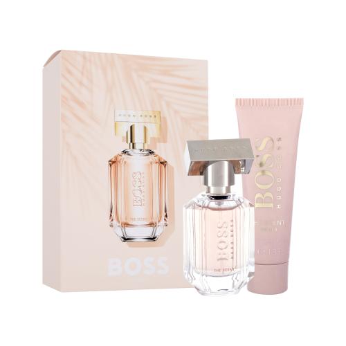 HUGO BOSS Boss The Scent SET1 darčeková kazeta parfumovaná voda 30 ml + telové mlieko 50 ml pre ženy