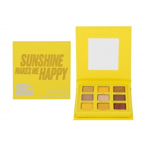 Makeup Obsession Mini Palette paletka očných tieňov odtieň Sunshine Makes Me Happy 11,7 g