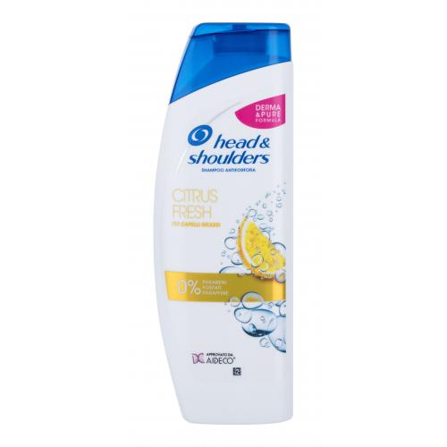 Head & Shoulders Citrus Fresh Anti-Dandruff 400 ml šampón unisex proti lupinám; na mastné vlasy