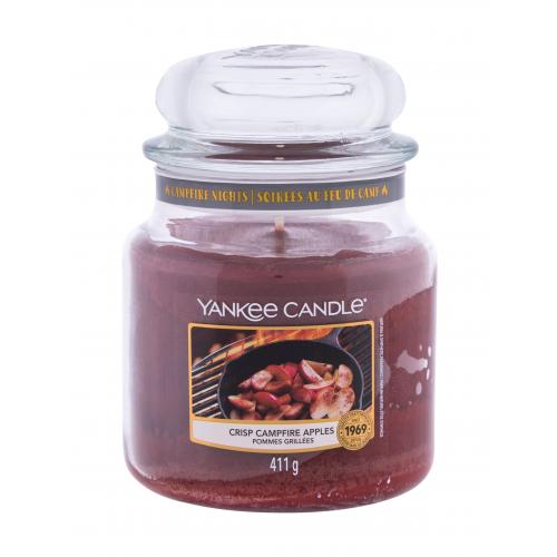 Yankee Candle Crisp Campfire Apple vonná sviečka 411 g