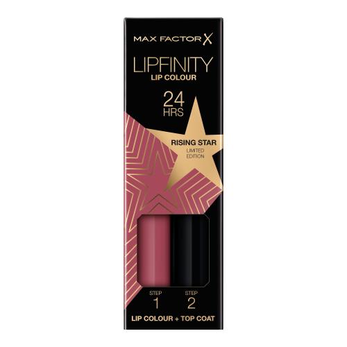 Max Factor Dlhotrvajúci rúž s balzamom Nailfinity 2,3 + 1,9 g 84 Rising Star