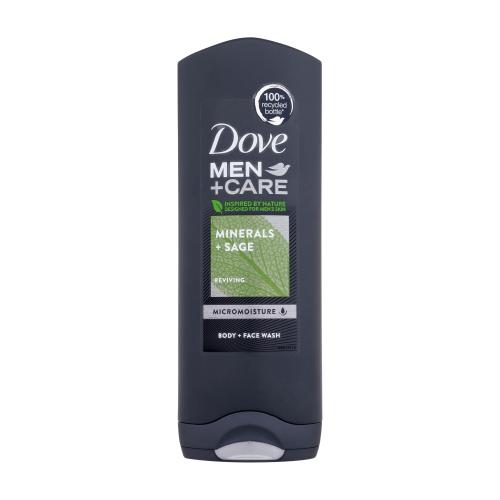 Dove Men + Care Minerals + Sage 250 ml sprchovací gél pre mužov