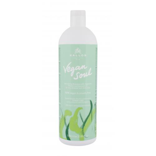 Kallos Cosmetics Vegan Soul Nourishing 1000 ml vyživujúci šampón pre suché vlasy pre ženy