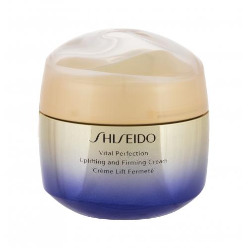 Shiseido Vital Perfection Uplifting and Firming Cream 75 ml denný pleťový krém na veľmi suchú pleť; na dehydratovanu pleť; proti vráskam.