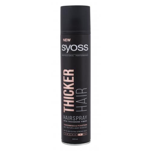 Syoss Thicker Hair lak na vlasy s extra silnou fixáciou 300 ml