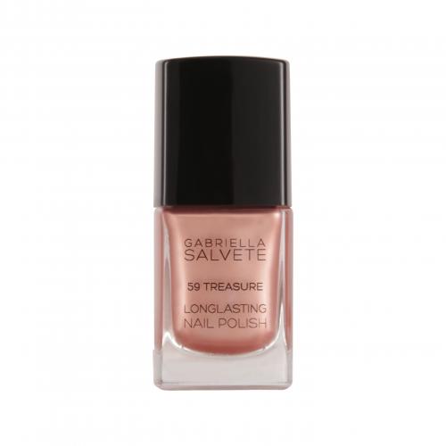 Gabriella Salvete Longlasting Enamel dlhotrvajúci lak na nechty s trblietkami odtieň 59 Treasure 11 ml