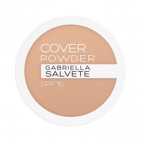 Gabriella Salvete Cover Powder kompaktný púder SPF 15 odtieň 03 Natural 9 g