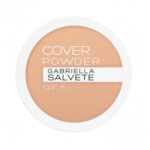Gabriella Salvete Cover Powder kompaktný púder SPF 15 odtieň 02 Beige 9 g