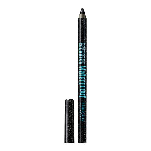 Bourjois Contour Clubbing vodeodolná ceruzka na oči odtieň 48 Atomic Black 1.2 g