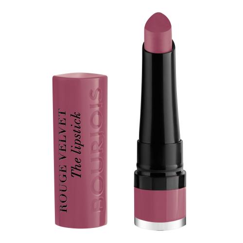 Bourjois Rouge Velvet The Lipstick matný rúž odtieň 19 Place De Roses 2,4 g
