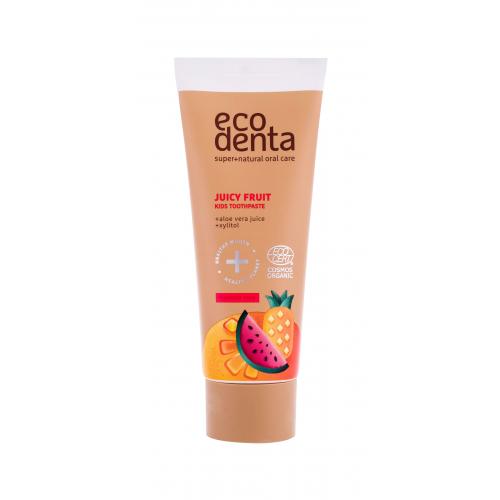 Ecodenta Cosmos Organic Juicy Fruit 75 ml zubná pasta pre deti poškodená krabička