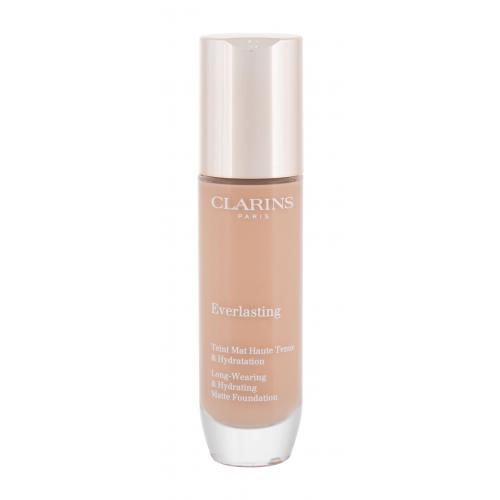 Clarins Dlhotrvajúci hydratačný make-up s matným efektom Everlasting (Long-Wearing & Hydrating Matte Foundation ) 30 ml 109C