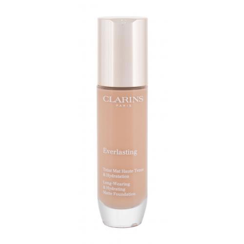 Clarins Everlasting Foundation dlhotrvajúci make-up s matným efektom odtieň 109C - Wheat 30 ml