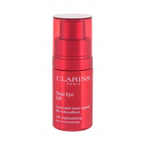 Clarins Total Eye Lift 15 ml očný krém na veľmi suchú pleť; proti vráskam; na rozjasnenie pleti; spevnenie a lifting pleti; na opuchy a kury pod očami