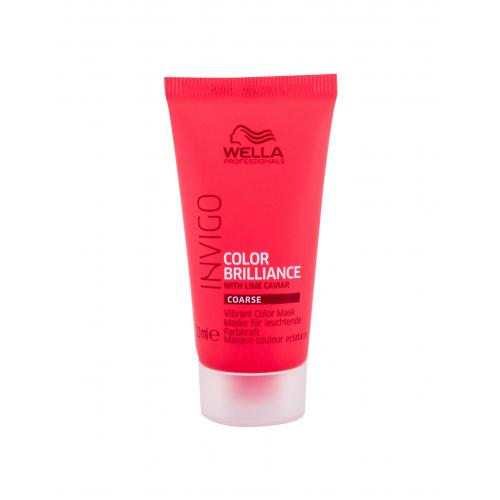 Wella Professionals Invigo Color Brilliance 30 ml maska na vlasy pre ženy na hrubé vlasy; na farbené vlasy