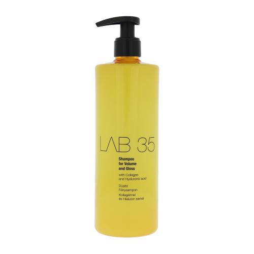 Kallos Cosmetics Lab 35 For Volume And Gloss 500 ml šampón pre ženy na jemné vlasy