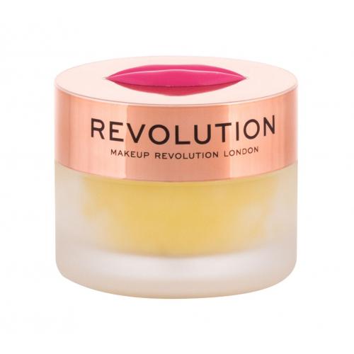 Makeup Revolution London Sugar Kiss Lip Scrub Pineapple Crush 15 g balzam na pery pre ženy
