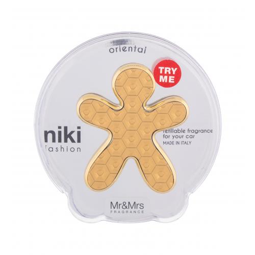 Mr&Mrs Fragrance Niki Fashion Oriental 1 ks vôňa do auta unisex