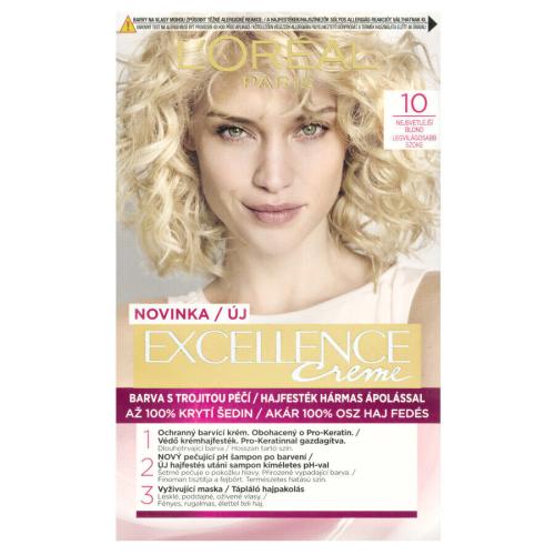L’Oréal Paris Excellence Creme farba na vlasy odtieň 10 1 ks