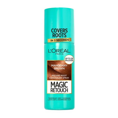 L’Oréal Paris Magic Retouch sprej pre okamžité zakrytie odrastov odtieň Mahogany Brown 75 ml