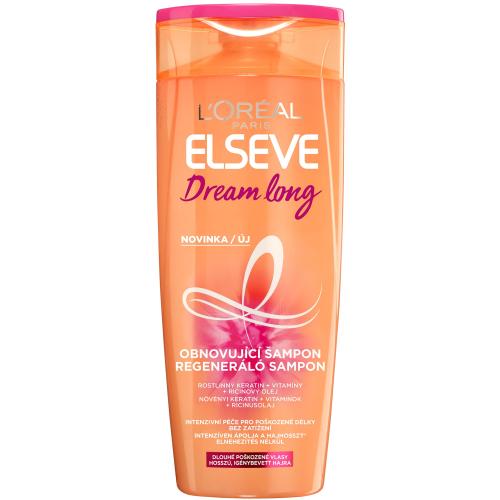 L'Oréal Paris Elseve Dream Long Restoring Shampoo 250 ml šampón pre ženy na poškodené vlasy