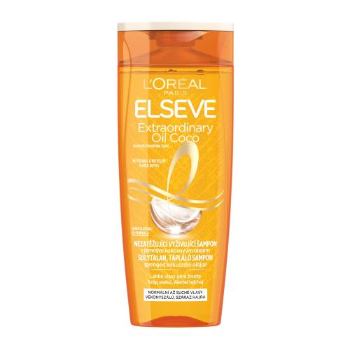 L’Oréal Paris Elseve Extraordinary Oil Coconut vyživujúci šampón pre normálne až suché vlasy 400 ml