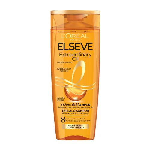 L'Oréal Paris Elseve Extraordinary Oil Nourishing Shampoo 400 ml šampón pre ženy na šedivé vlasy