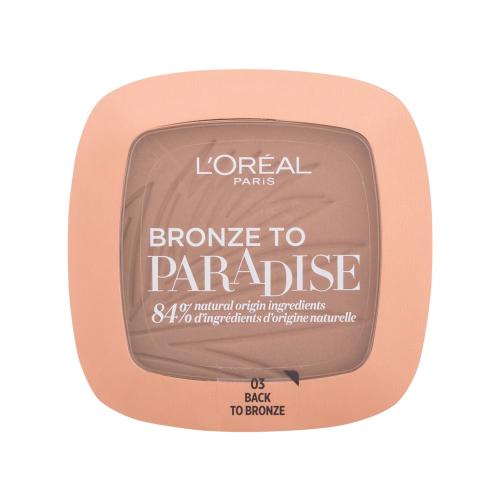L’Oréal Paris Wake Up & Glow Back to Bronze bronzer odtieň 03 9 g