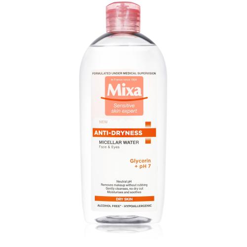 Mixa Anti-Dryness micelárna voda proti vysušovaniu pleti 400 ml