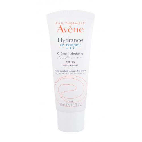 Avène Hydrance UV Rich Hydrating Cream hydratačný krém pre citlivú pleť SPF 30 40 ml