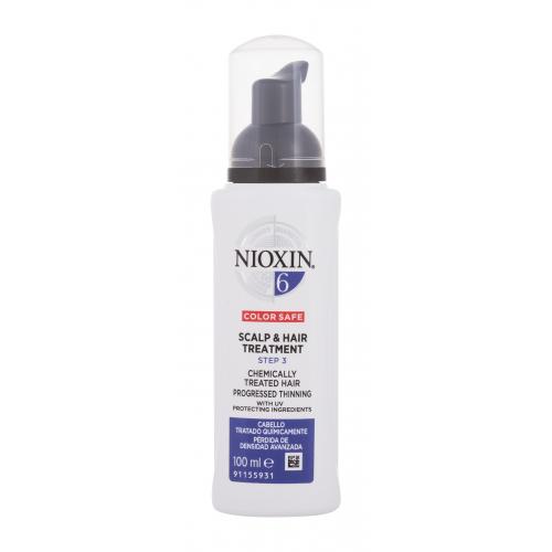 Nioxin System 6 Scalp & Hair Treatment 100 ml bezoplachová starostlivosť pre ženy na normálne vlasy