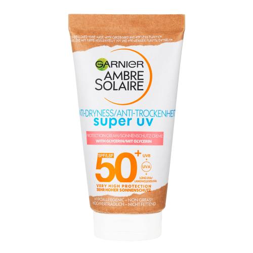 Garnier Ambre Solaire Sensitive Advanced opaľovacie mlieko na tvár SPF 50+ 50 ml
