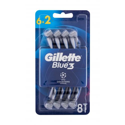 Gillette Blue3 Comfort Champions League 8 ks holiaci strojček pre mužov