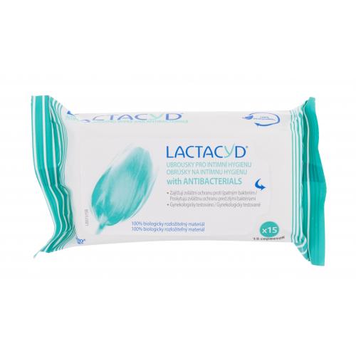 Lactacyd Obrúsky antibakteriálne 15 ks